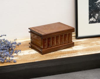Puzzle Box, Wooden Puzzle Box for Adults with Hidden Compartments for Money Gift, Cash Gift with Secret Lock and Key