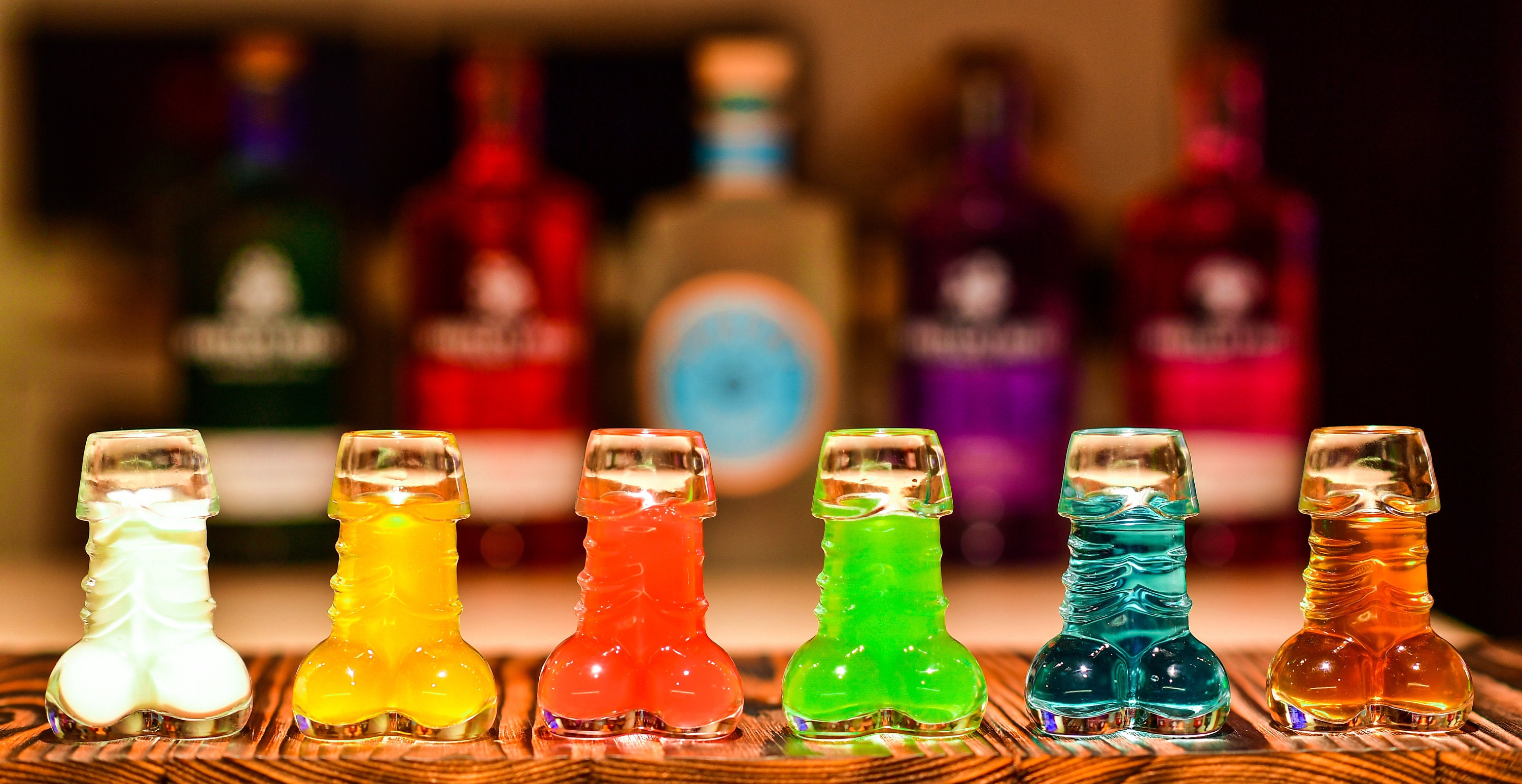 Set di 2 Bicchierini da Shot in Vetro Personalizzati, con Base Pesante, 60 ml Tumbler, con Confezione Regalo, per Alcolici, Vodka, Espresso, Tequila e Dessert, Durevoli e Riutilizzabili, Trasparente
