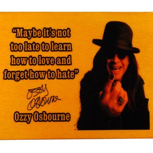 ozzy osbourne wearing a hat