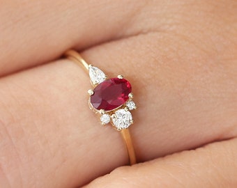 Resultado de imagen para ruby rings