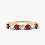 Ruby Wedding Band