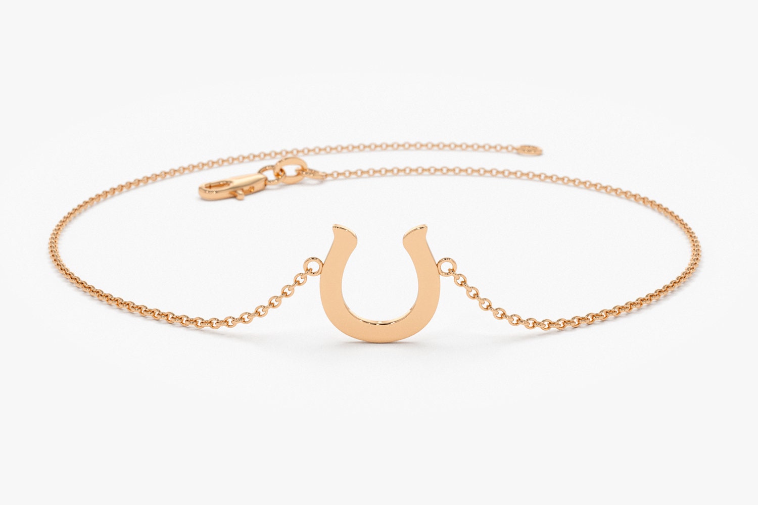 Horseshoe Bracelet / 14k Gold Bracelet / Trendy Gold Horseshoe Bracelet / 14k Gold Bracelet / Trendy Gold