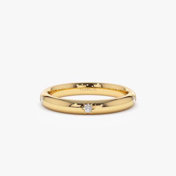 Buy Attractive Single Stone Gold Rings |GRT Jewellers