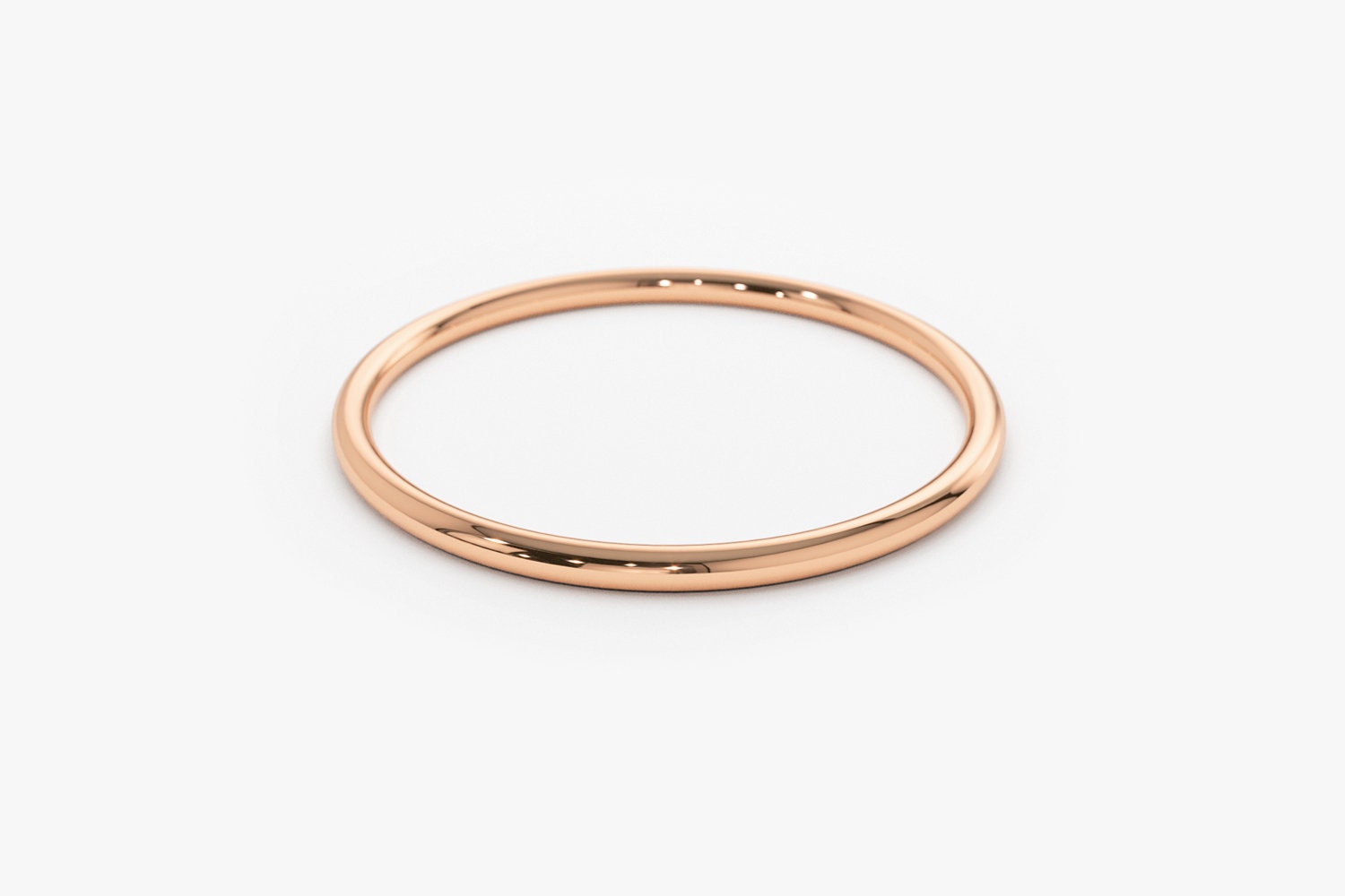 14K Solid Gold Skinny Stacking Ring Dainty 14K Gold Ring 14K Solid Gold Band Delicate Solid Gold Band 14K Solid Gold Stacking Ring