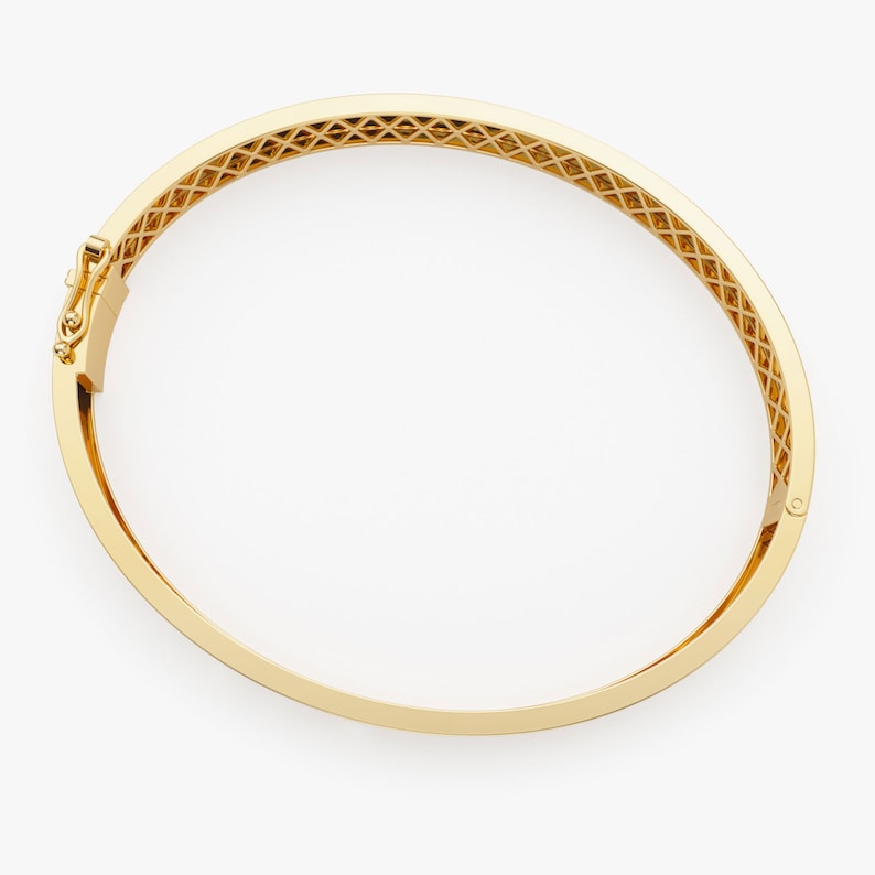 14K Roman Numeral Bracelet Birdseye View