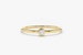 Diamond Ring / Diamond Solitaire Ring / Solitaire Diamond Ring / Promise Ring / Simple Diamond Ring / Thin gold Band Ring / Stacking Ring 