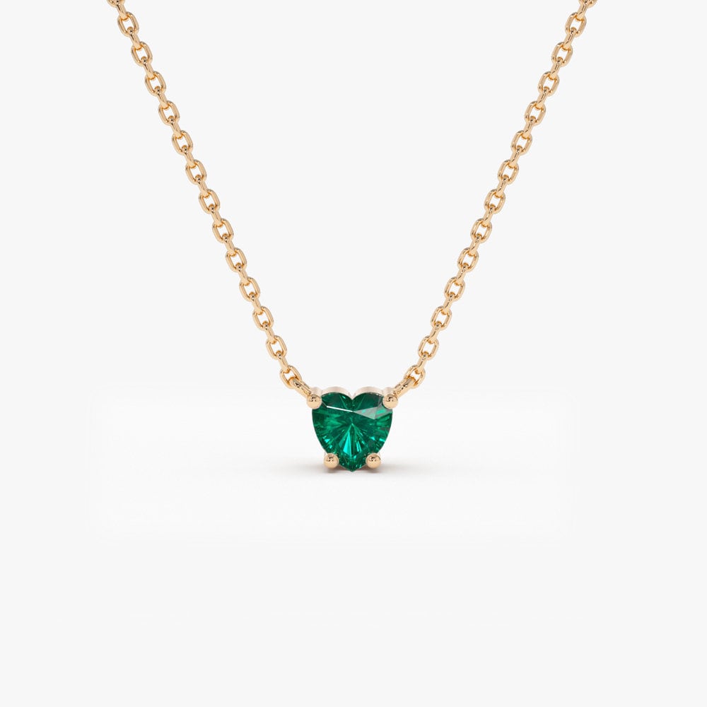 ALIITA ネックレス CORAZON ESMERALDA NECKLACE Corazon Esmeralda Gold Necklace - ALIITA