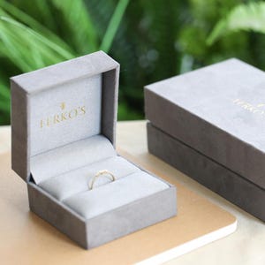 14K Solid Gold Full Eternity Lab Grown Baguette Diamond Anniversary ...