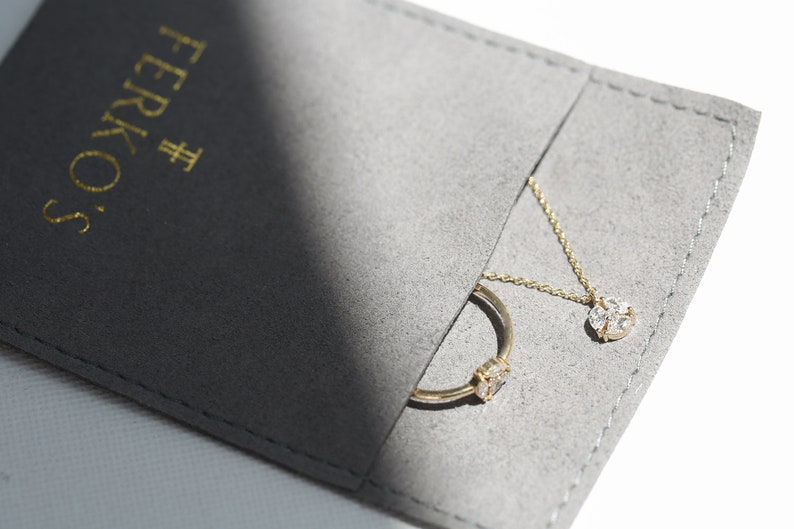 14K Gold 3 Stone Pinky Ring