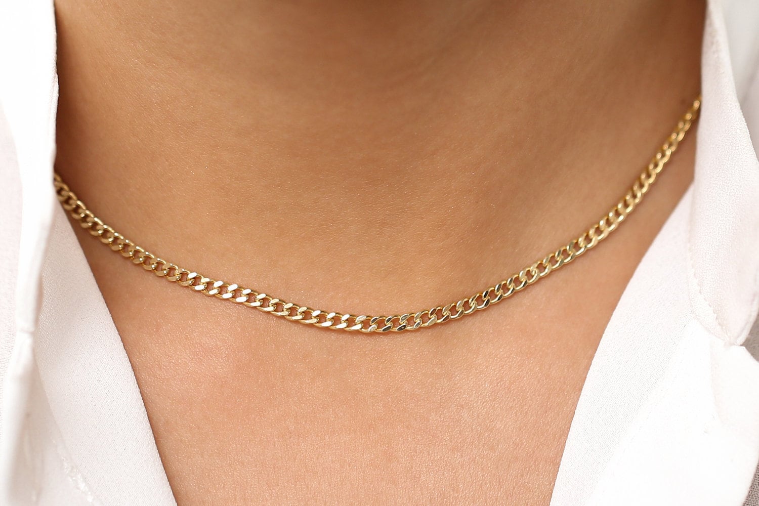 3mm Rope Chain - Rose Gold / 24 - Cernucci