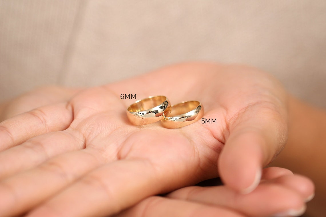 6MM Gold Wedding Band 5MM CLASSIC DOME Polished Men s Etsy 6mm-gold-wedding-band-5mm-classic-dome-polished-men-s-etsy