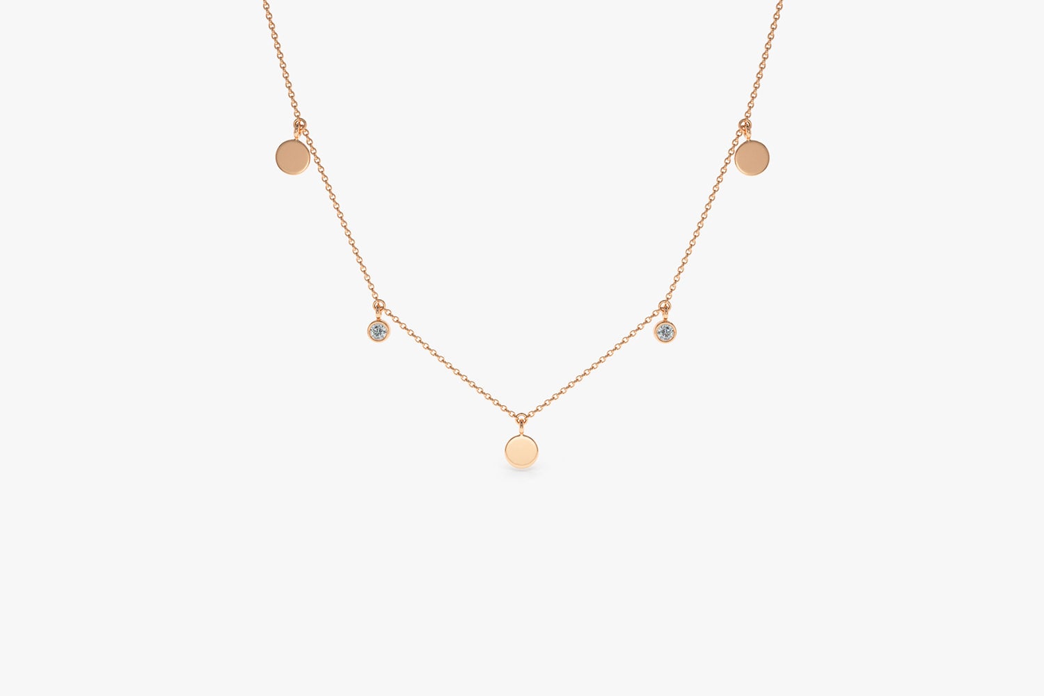 Dangling diamond deals choker