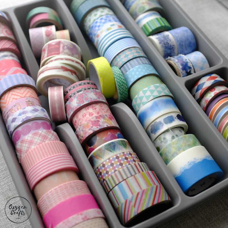 blue washi samples Washi Sample sets 8pcs colorful Pinky washi samples