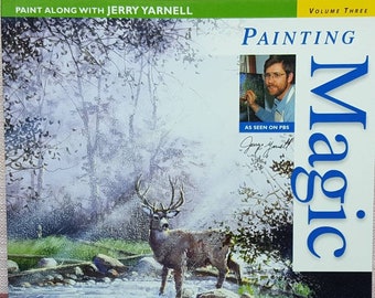 Items Similar To Jerry Yarnell Acrylic Painting - 
