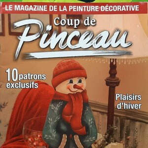 Coupe de Pinceau, decorative painting magazine, volume 3 no 2, January-February 2007 - French