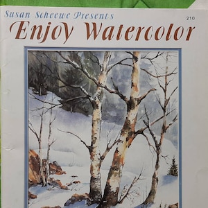 Sharp Focus Watercolor Painting, Book by Georg Shook and Gary Witt 