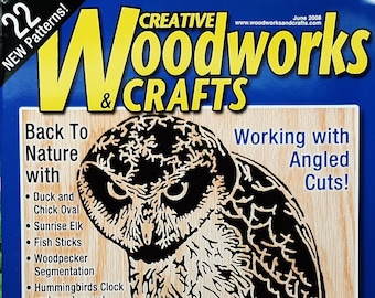 Creative Woodworks & Crafts magazine, June 2008, issue 132