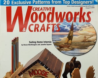 Creative Woodworks & Crafts magazine, August 2009, issue 141