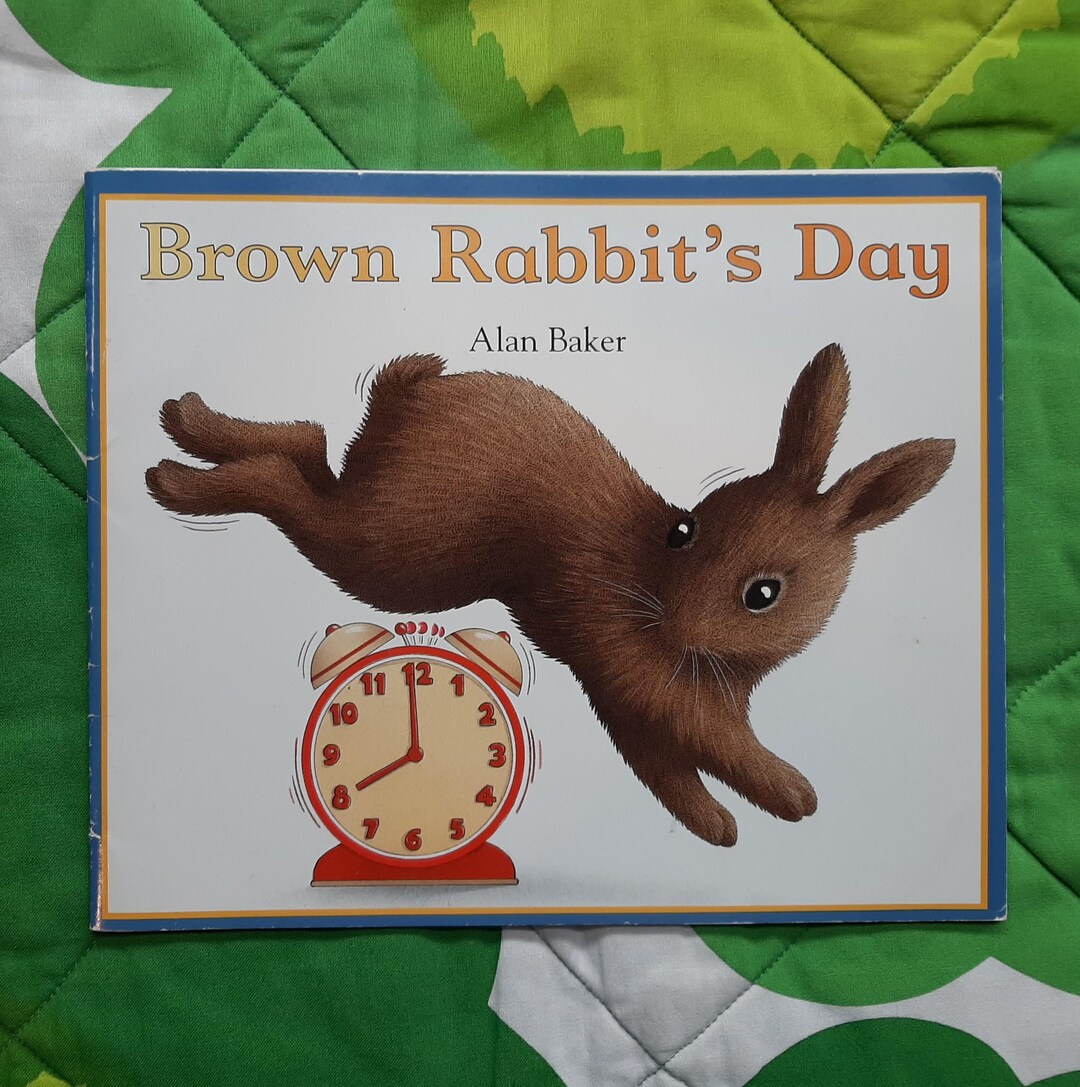 Brown Rabbit's Day Book Alan Baker - Etsy