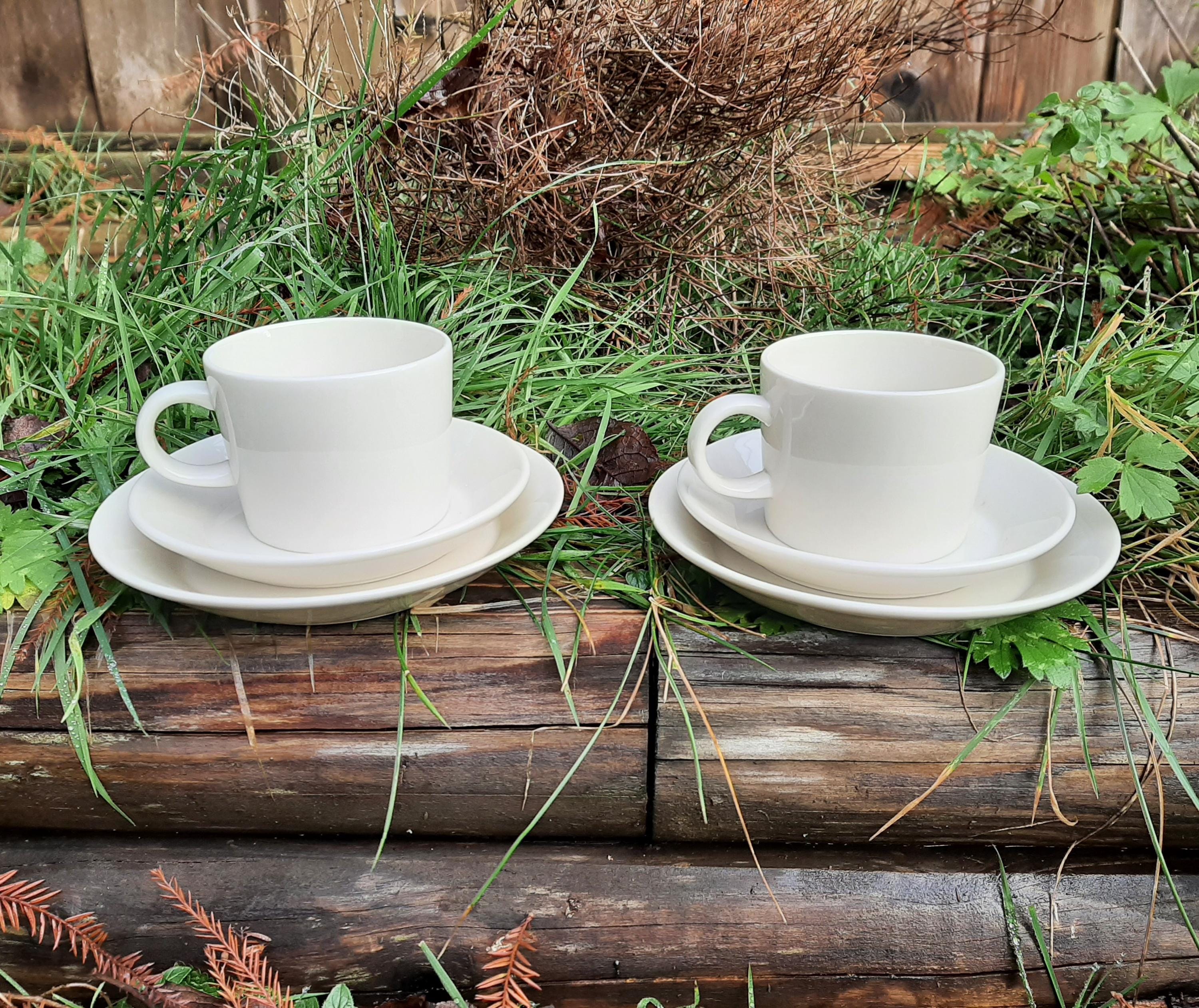 ARABIA TEEMAプレート3客23㎝ ティーマ プレート 23cm ホワイトiittala/Arabia|北欧食器の