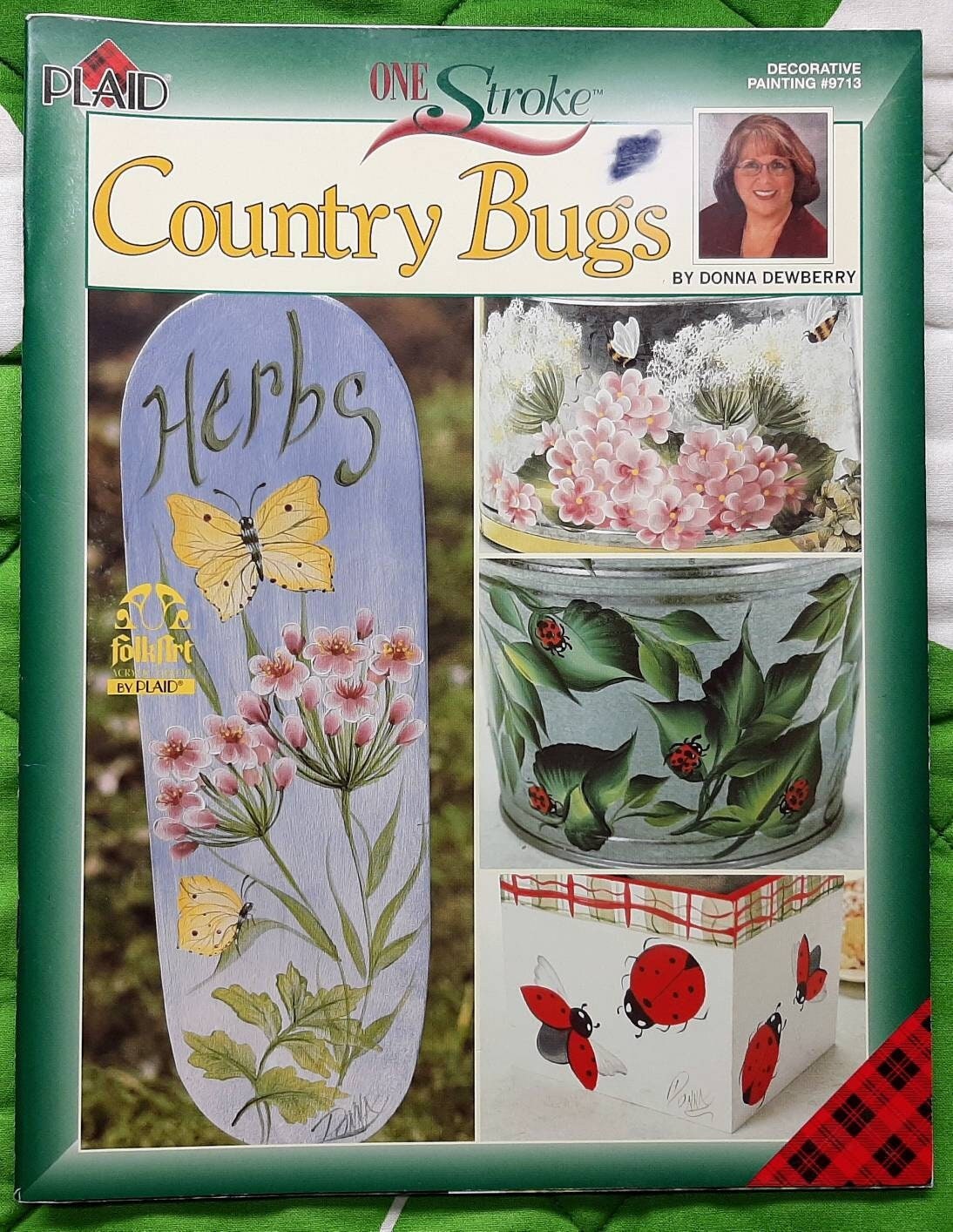 Plaid One Stoke Decorative Painting by Donna Dewberry Instructional Books Plaid One Stoke Decorative Painting by Donna Dewberry Instructional Books
