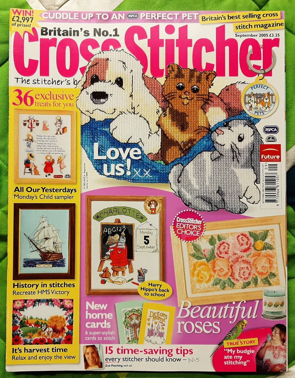 Britain's No. 1 Cross Stitcher magazine. Issue 164 | Etsy