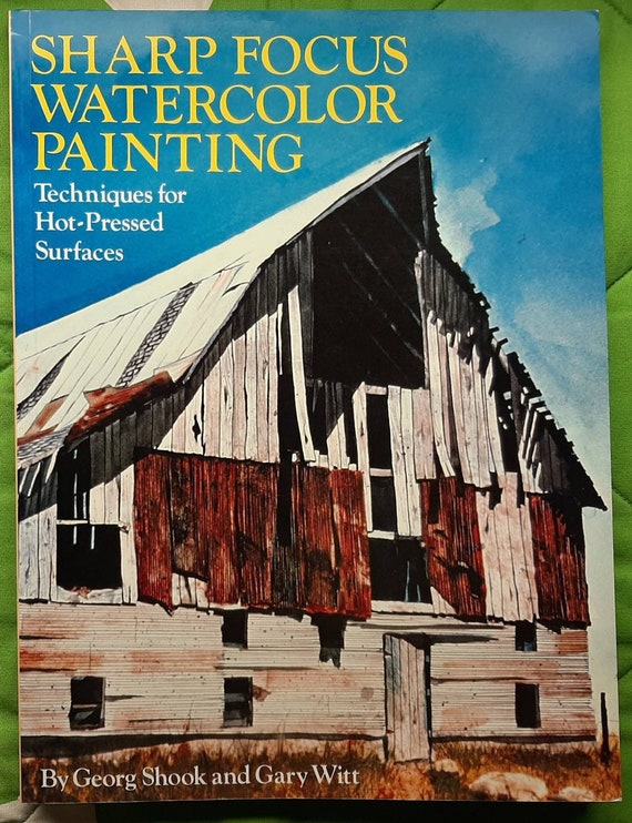 Sharp Focus Watercolor Painting, Book by Georg Shook and Gary Witt 