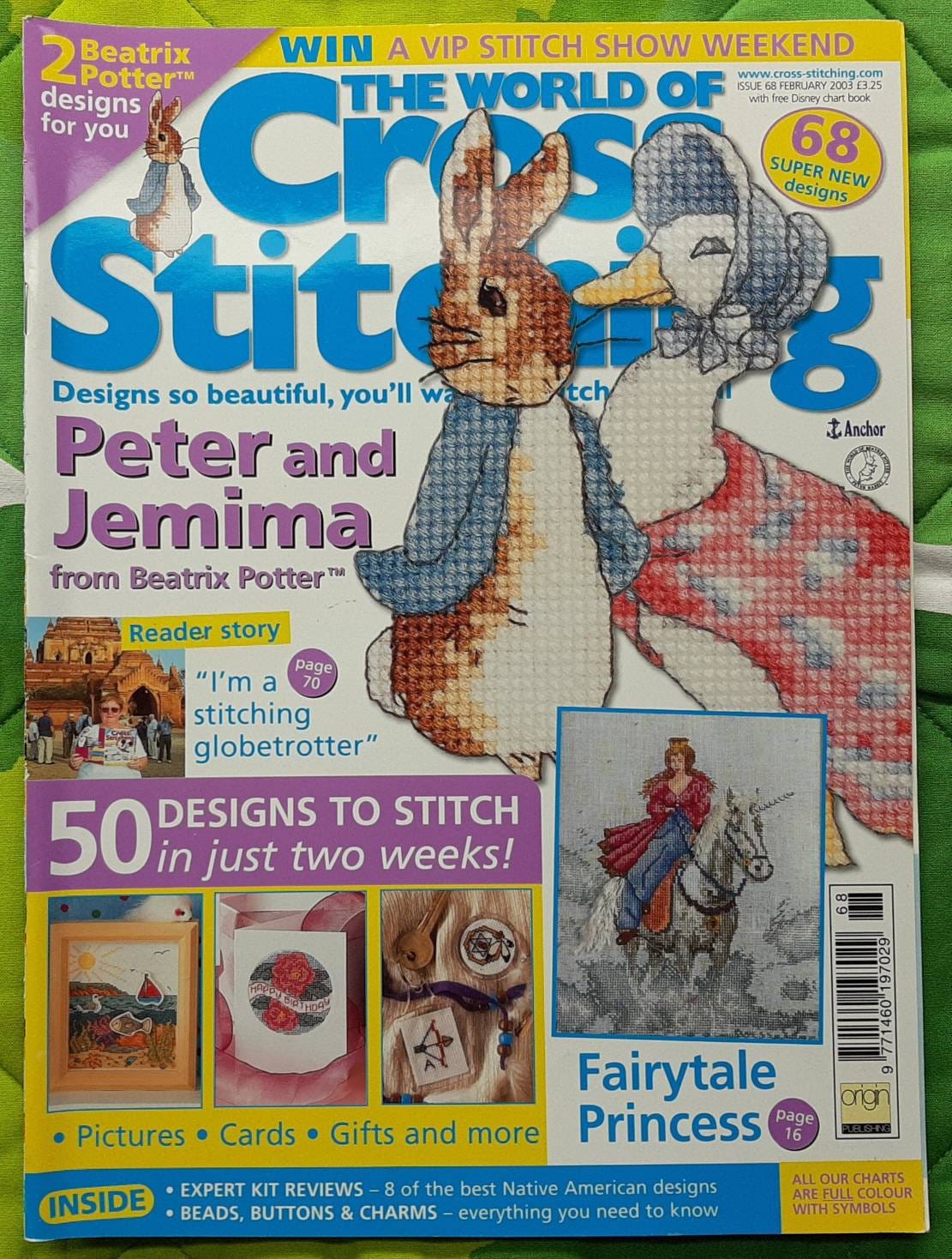 The World of Cross Stitching magazine. Issue 68 February | Etsy