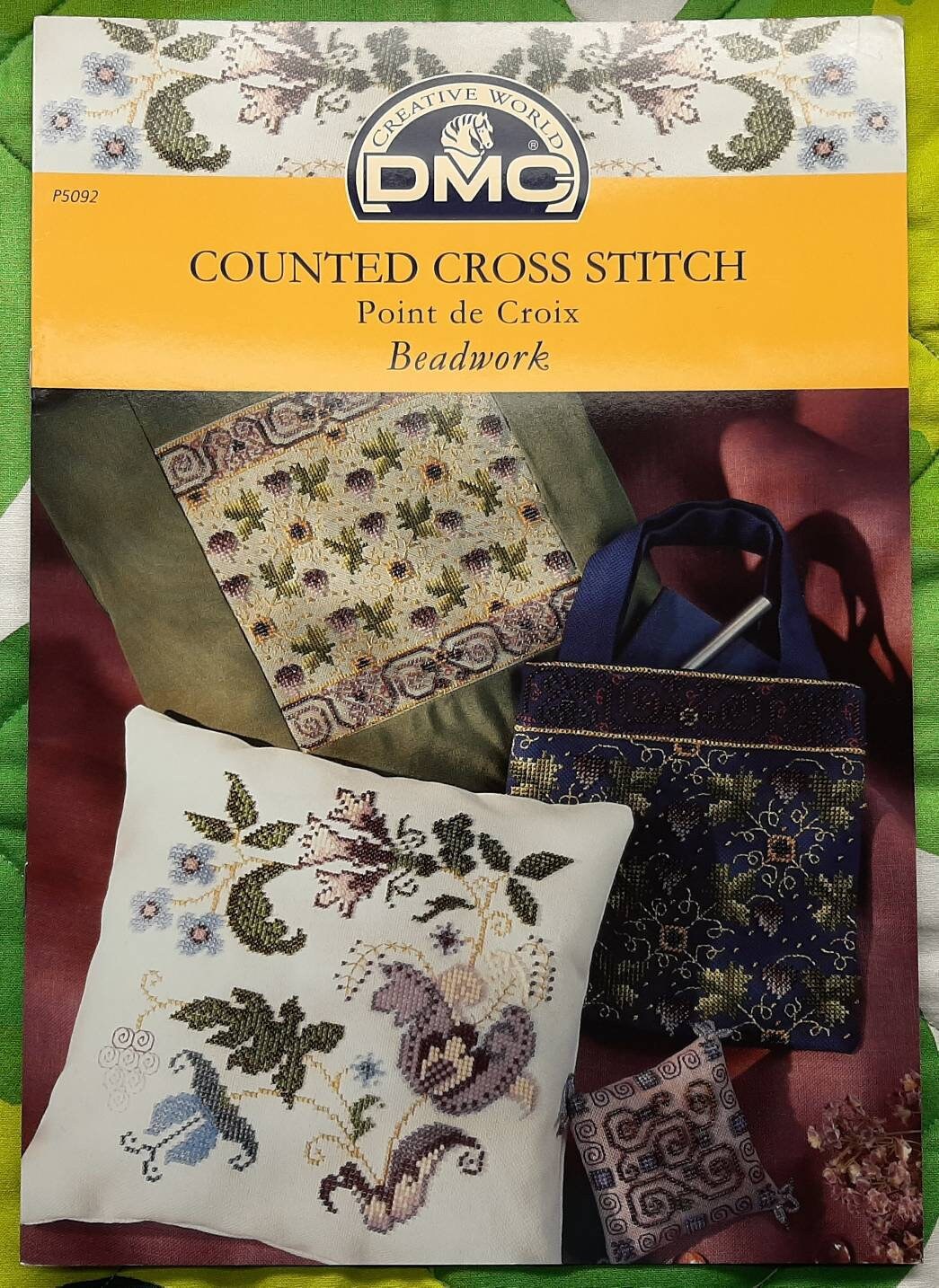 DMC Creative World counted cross stitch booklet Point de Etsy