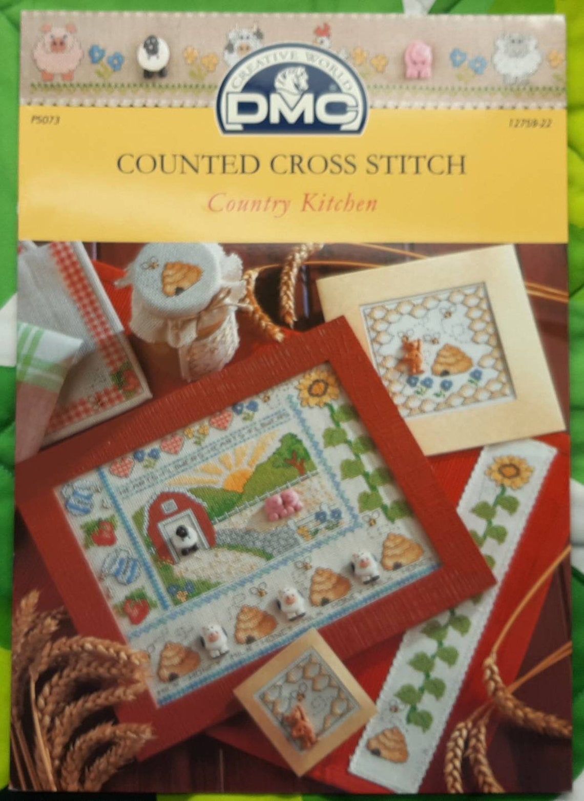 DMC Creative World Counted Cross Stitch Booklet Country Etsy Canada