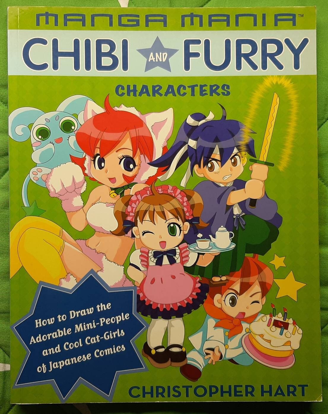 Anime Mania How to Draw Characters for Japanese Animation book by Chris Hart
