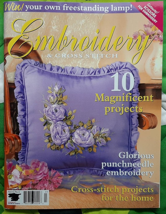 Embroidery & Cross Stitch magazine Vol 12 No 6 10 Etsy