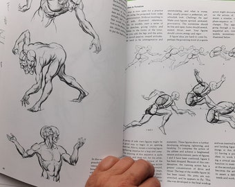 Dynamic Figure Drawing Book by Burne Hogarth - Etsy