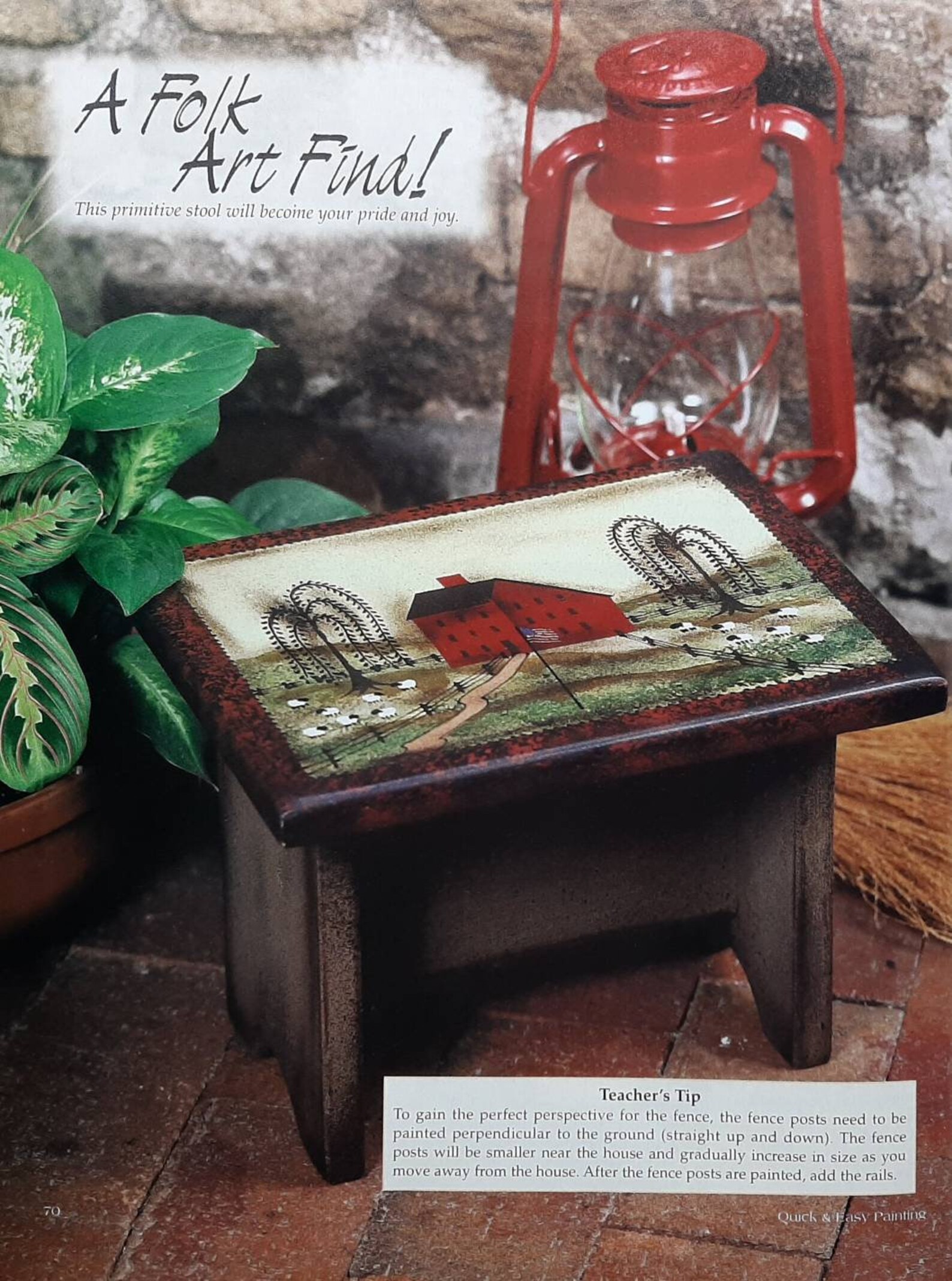 Paintworks Presents Quick & Easy Painting Magazine May 2004. Etsy Canada