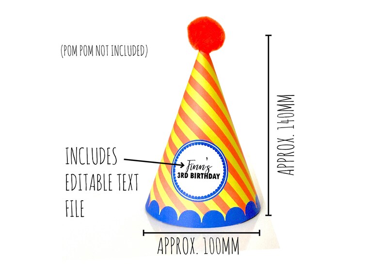 Animal Party Hats INSTANT DOWNLOAD PRINTABLE Colorful Kids - Etsy