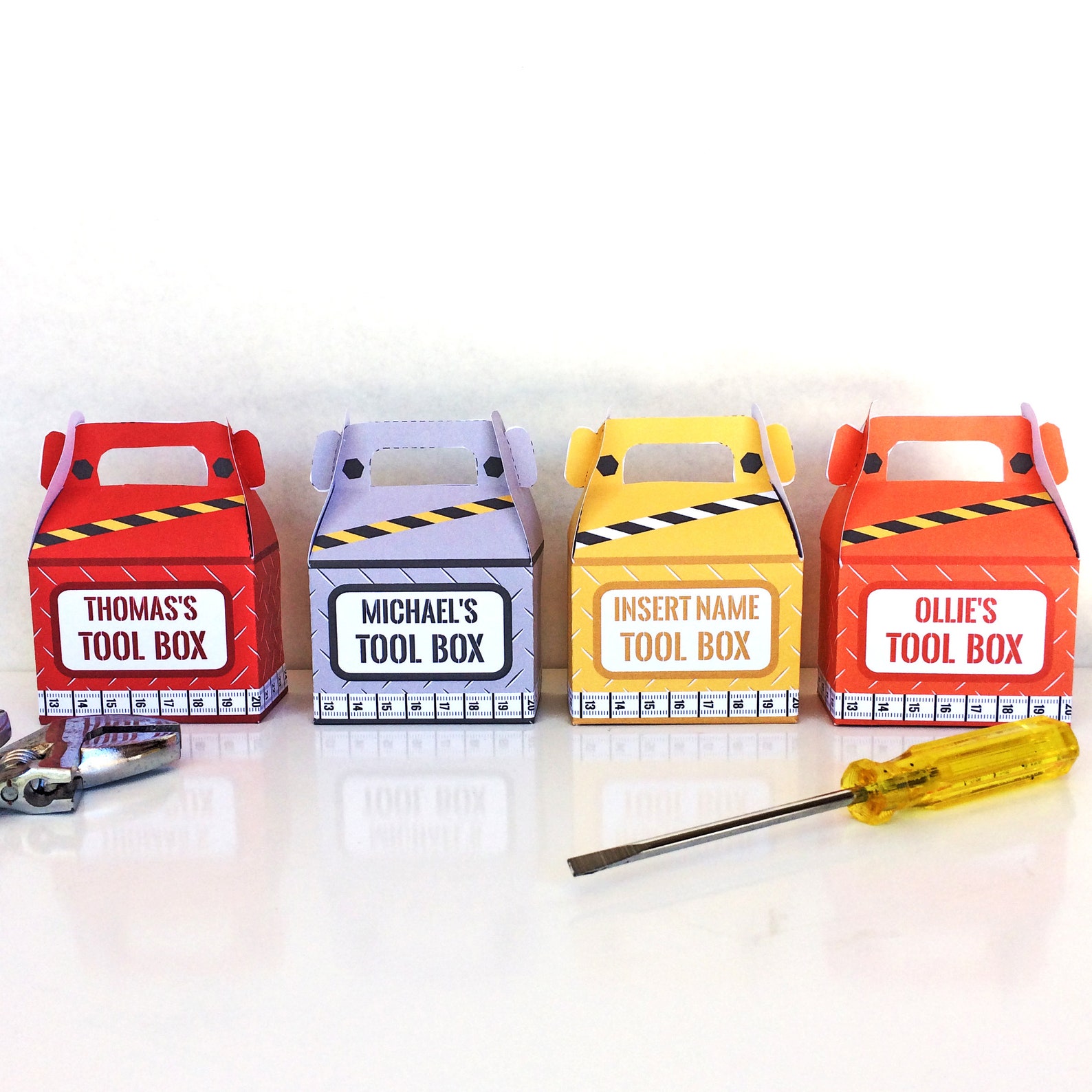 Construction Party Favors INSTANT DOWNLOAD PRINTABLE Kids Etsy