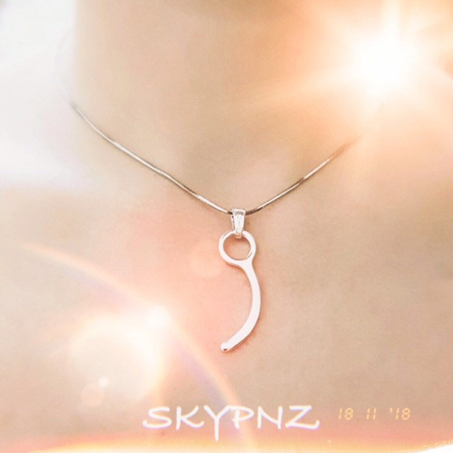 Sterling silver Skydiving Closing Pin 925 production of Etsy