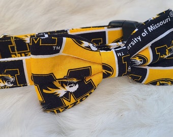 University of Missouri Dog Collar ~ Tigers Mizzou Collegiate gear for dogs