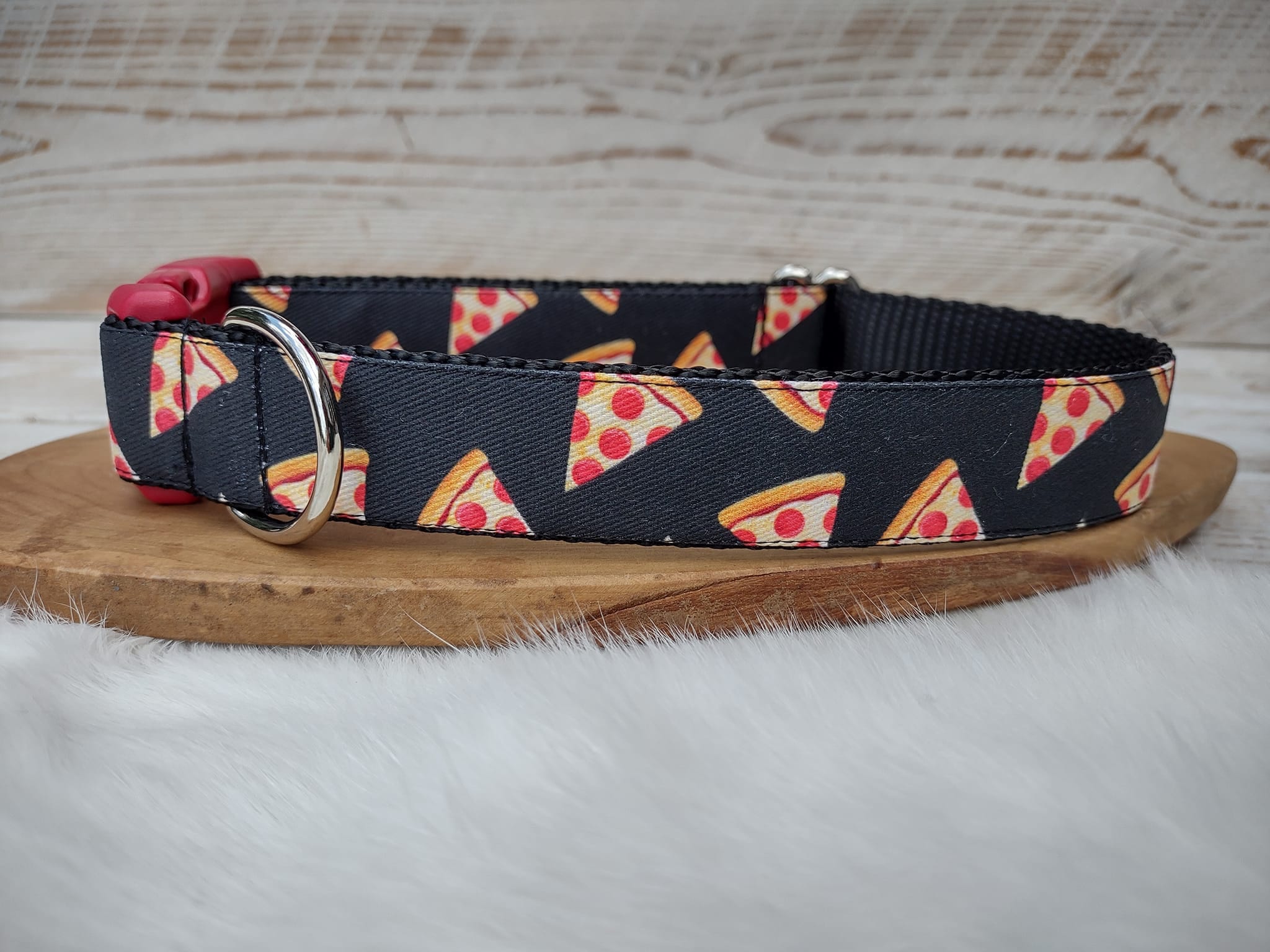 Pizza Dog Collar - American Food Dog Collar - Funny Dog Collar - Food ...
