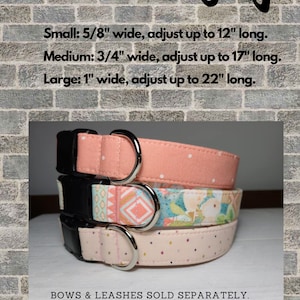 University of North Carolina ~ NC Tar Heels Dog Collar ~ University of North Carolina NCAA fabric bild 2
