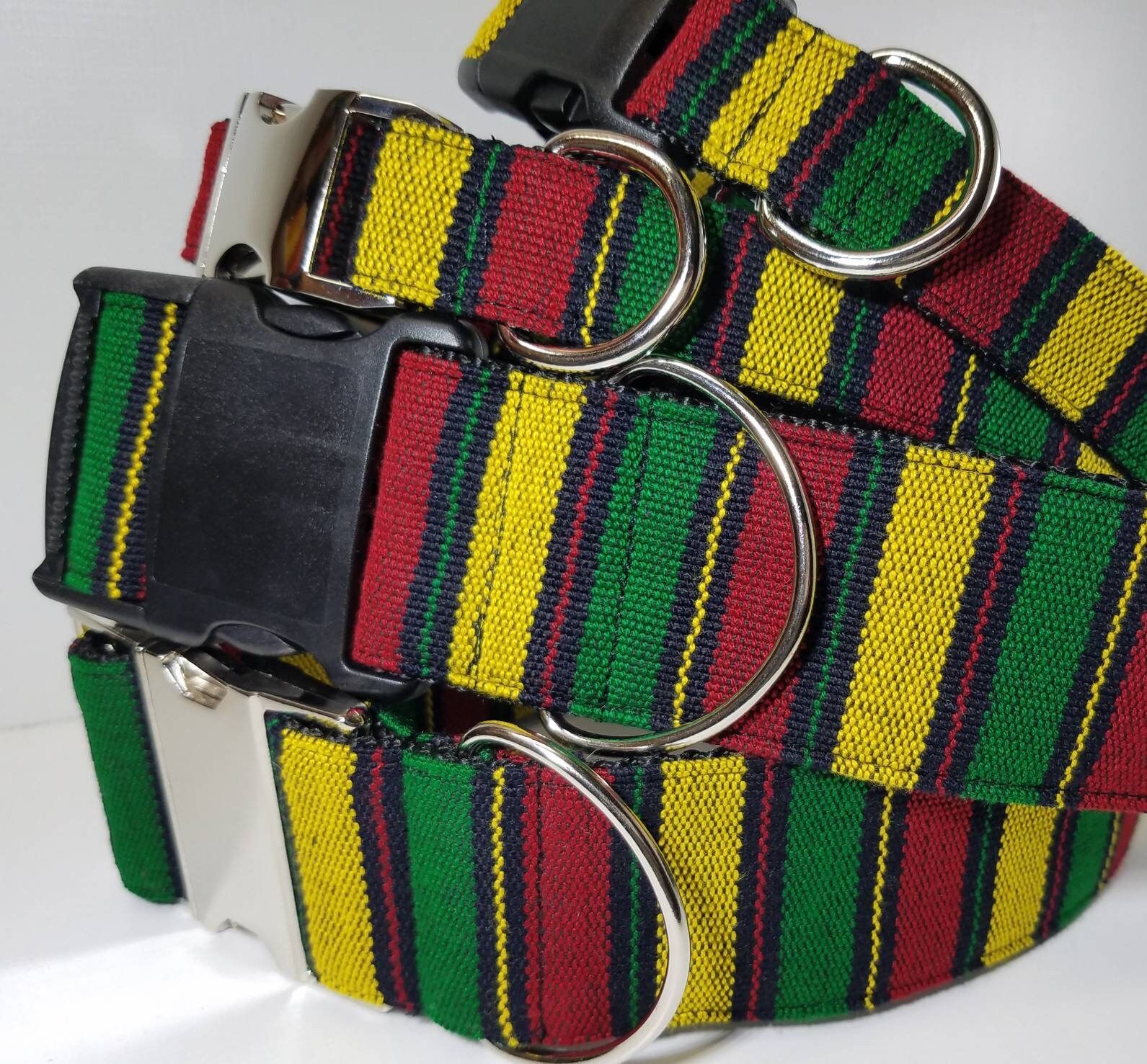 Rasta Dog Collar One Love Dog Collar Cool Dog Collar | Etsy