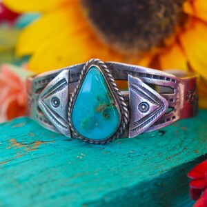 Old Pawn Turquoise Cuff Bracelet