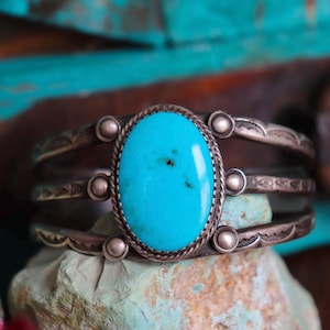 Old Pawn Turquoise Cuff