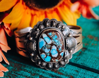 Golden Hills Turquoise Cuff