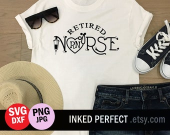 Download Retired Nurse Svg Etsy 3D SVG Files Ideas | SVG, Paper Crafts, SVG File