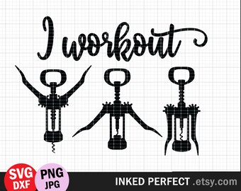 Corkscrew Png Etsy