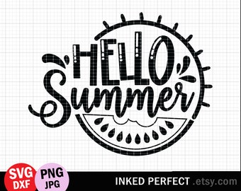 Download Hello Summer Svg Etsy