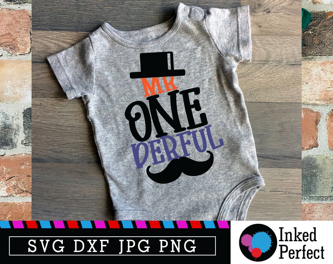 Download Mr Onederful Svg Download One Year Old Birthday Shirt ...