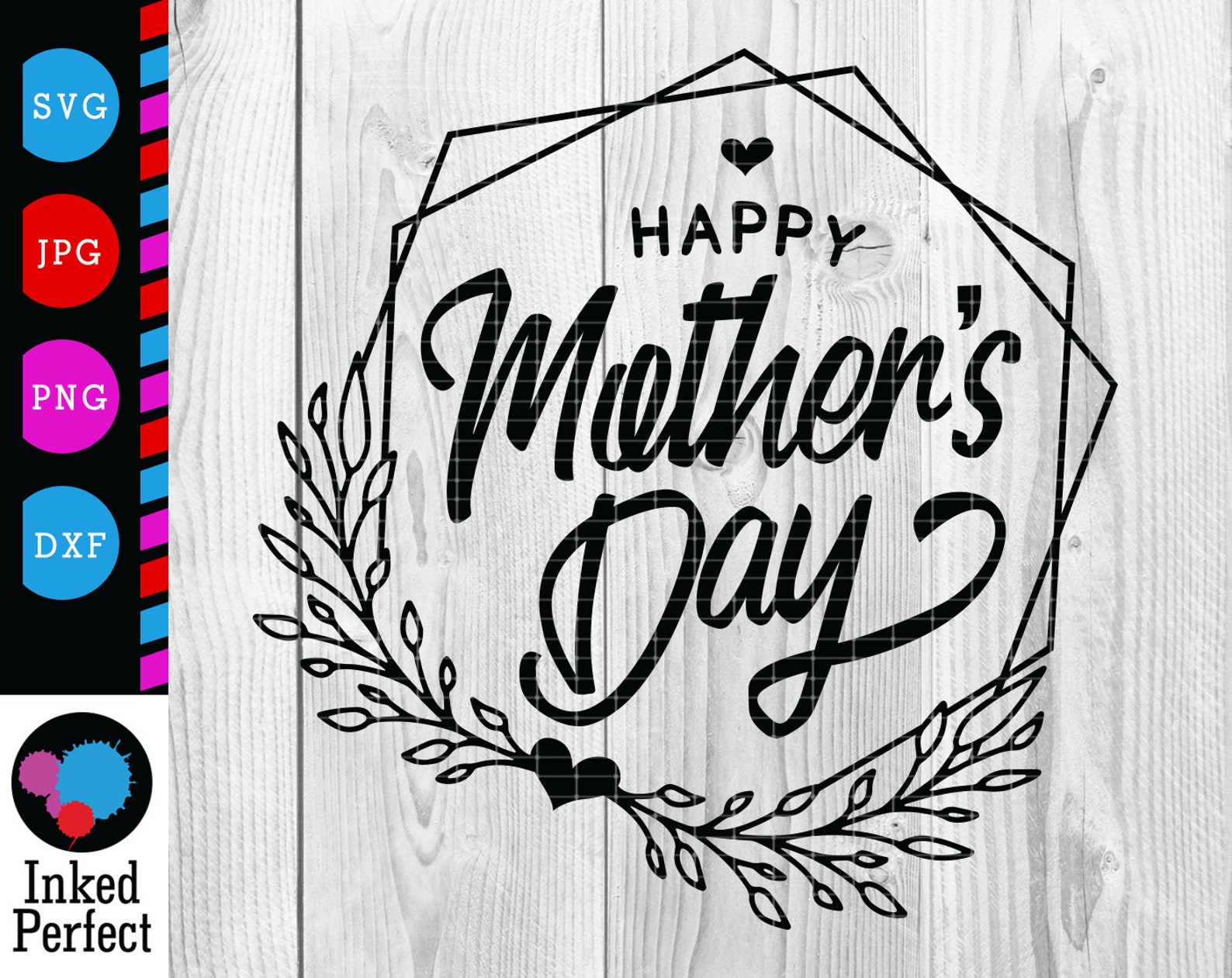 Buy Happy Mother's Day SVG File Mothers Mom Mommy Celebration Online in