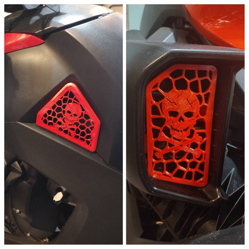 Canam Ryker Fuel Tank Trim and Intake Cover Combo Accent Etsy